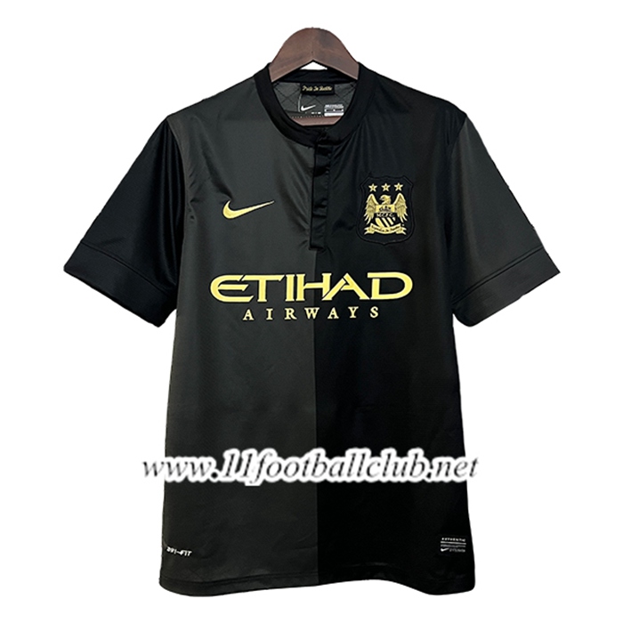 Maillot de Foot Manchester City Retro Exterieur 2013/2014