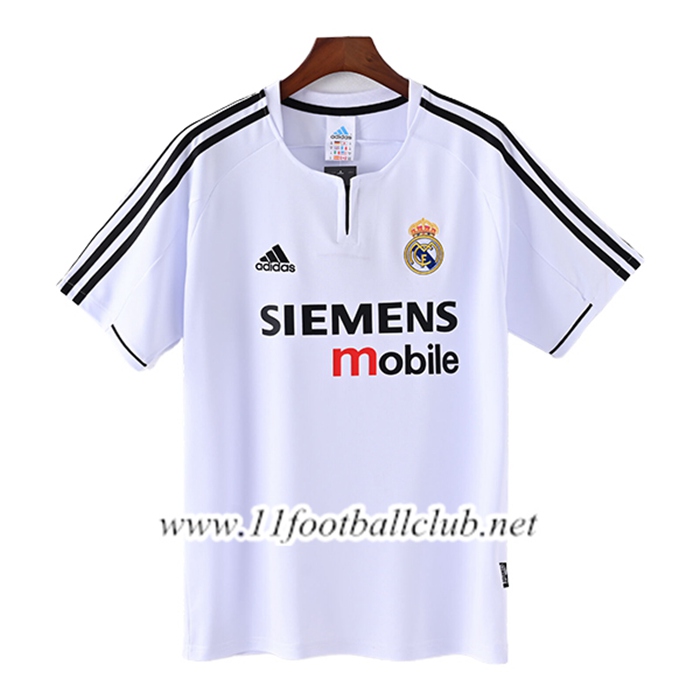 Maillot de Foot Real Madrid Retro Domicile 2003/2004