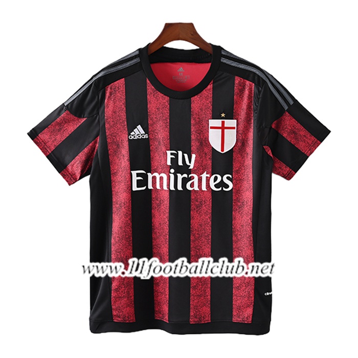 Maillot de Foot Milan AC Retro Domicile 2015/2016