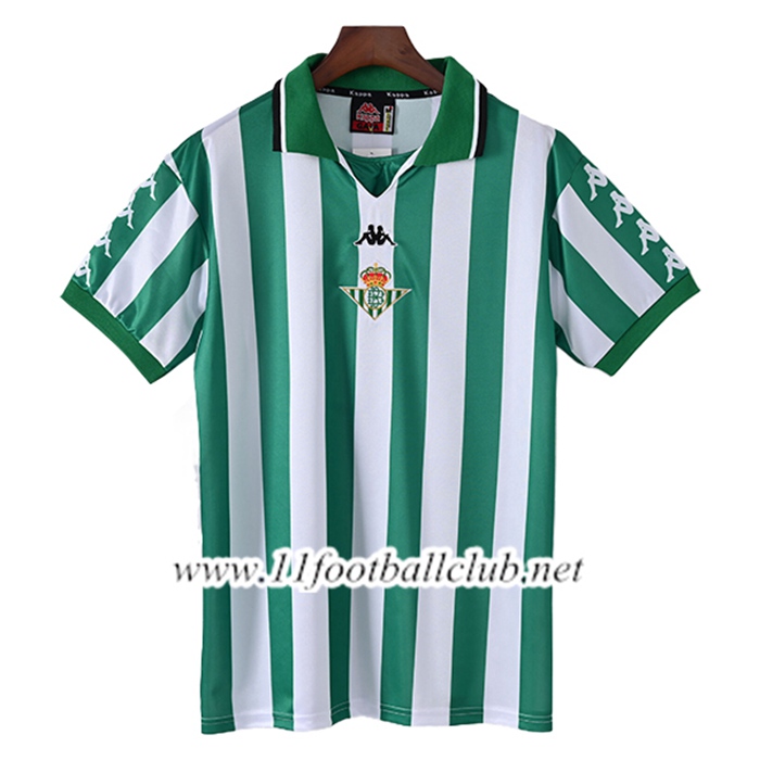 Maillot de Foot Real Betis Retro Domicile 1999/2000