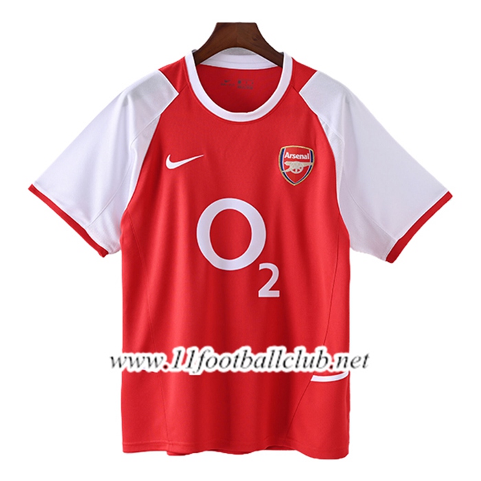 Maillot de Foot Arsenal Retro Domicile 2002/2003