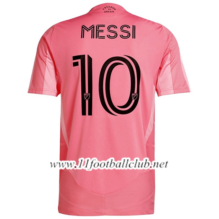 Nouveau Maillot de Foot Inter Miami CF 10 MESSI Domicile 2025/2026