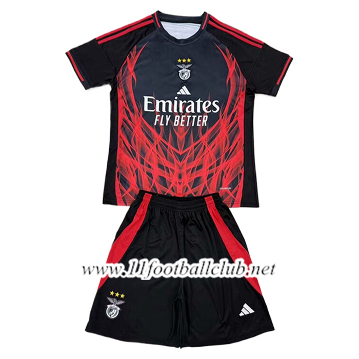 Maillot de Foot Benfica Enfant Special Edition Noir/Rouge 2025/2026