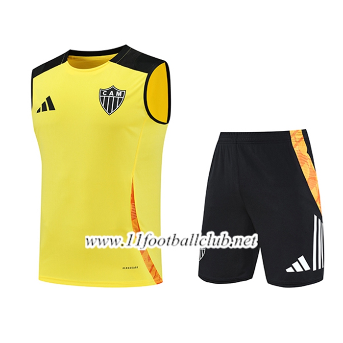 Ensemble Training Debardeur Atletico Mineiro Jaune 2025/2026