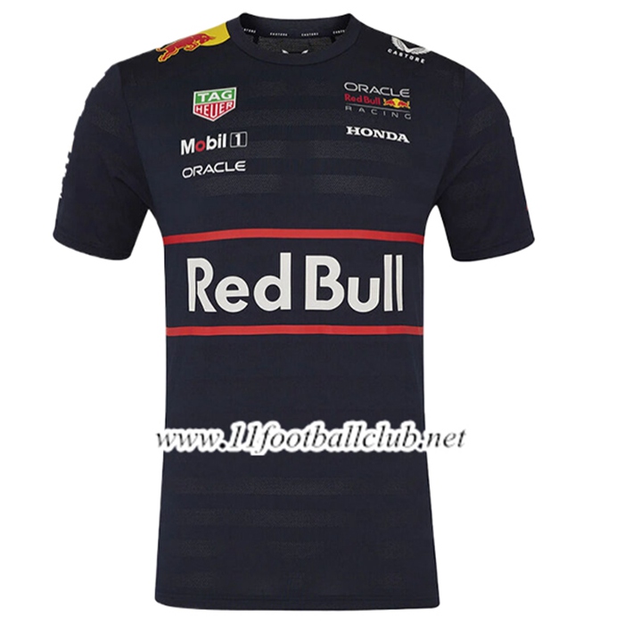T-Shirt RedBull Racing F1 Team Noir 2025