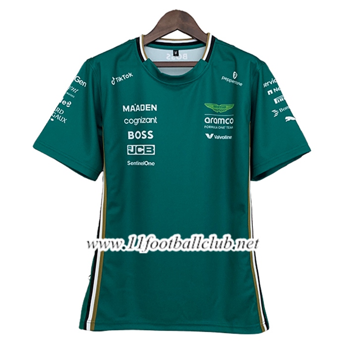 T-Shirt Aston Martin F1 Team Vert 2025