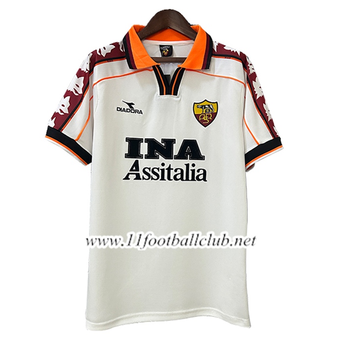 Maillot de Foot AS Rome Retro Exterieur 1998/1999
