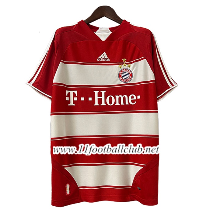 Maillot de Foot Bayern Munich Retro Domicile 2007/2008