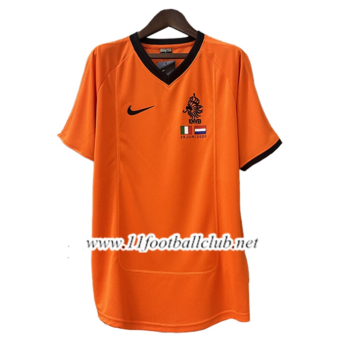 Maillot de Foot Pays-Bas Retro Domicile 2000