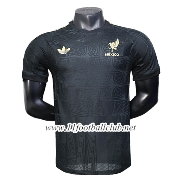 Maillot Equipe Foot Mexique Gold Cup Edition Noir 2025/2026