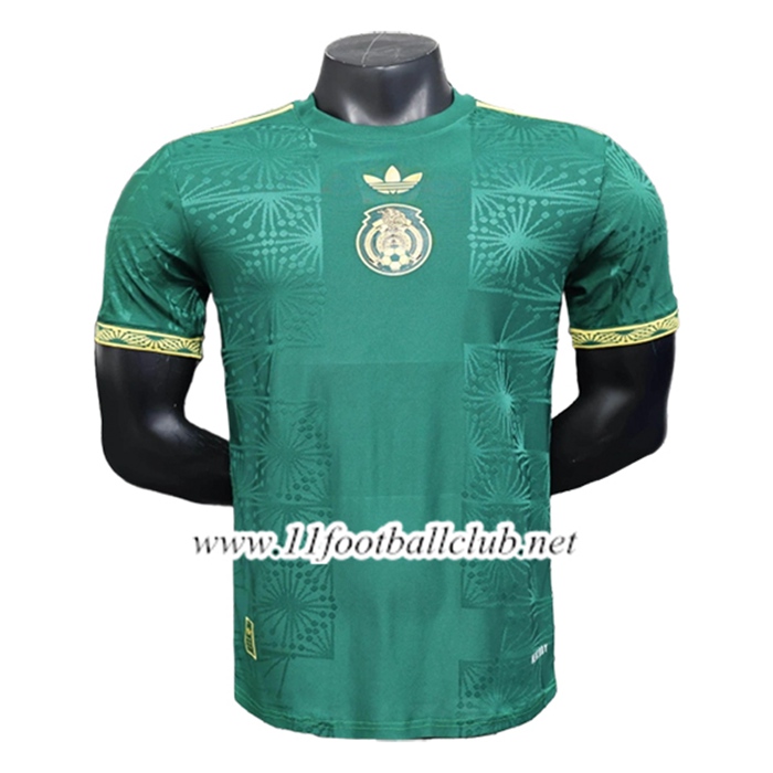 Maillot Equipe Foot Mexique Gold Cup Edition Vert 2025/2026