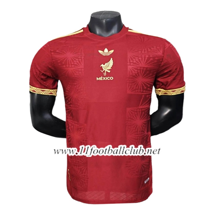Maillot Equipe Foot Mexique Gold Cup Edition Rouge 2025/2026