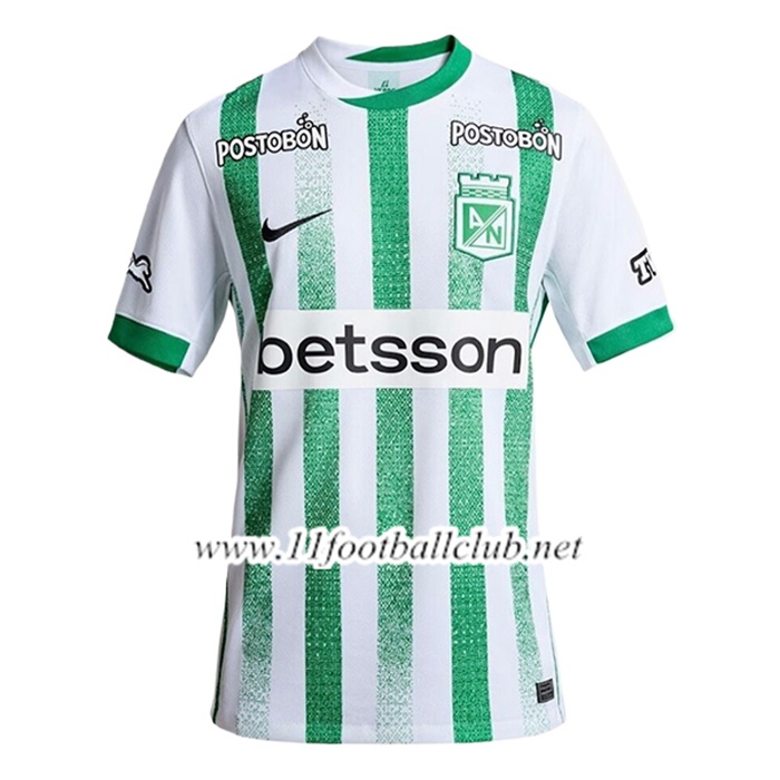 Nouveau Maillot de Foot Atletico Nacional Domicile 2025/2026