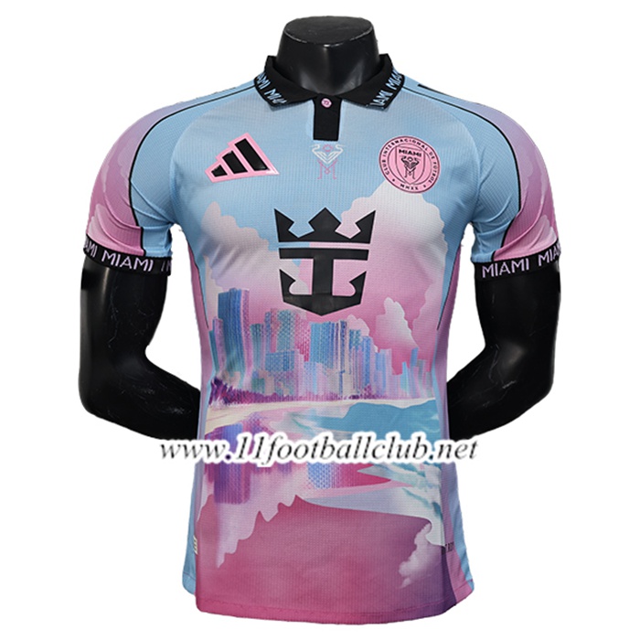 Maillot de Foot Inter Miami CF Special Edition Bleu/Rose 2025/2026