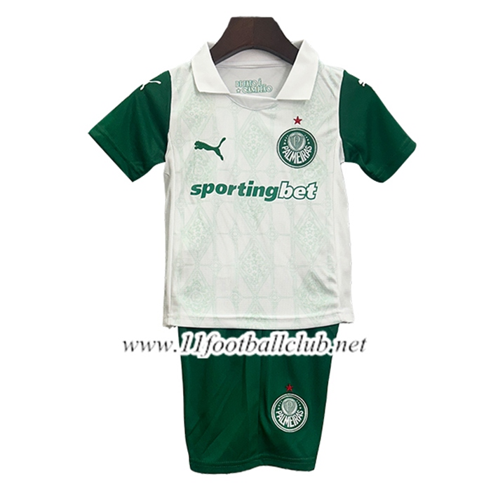 Nouveau Maillot de Foot Palmeiras Enfant Exterieur 2025/2026