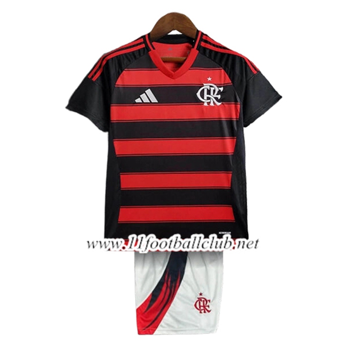 Nouveau Maillot de Foot Flamengo Enfant Domicile 2025/2026