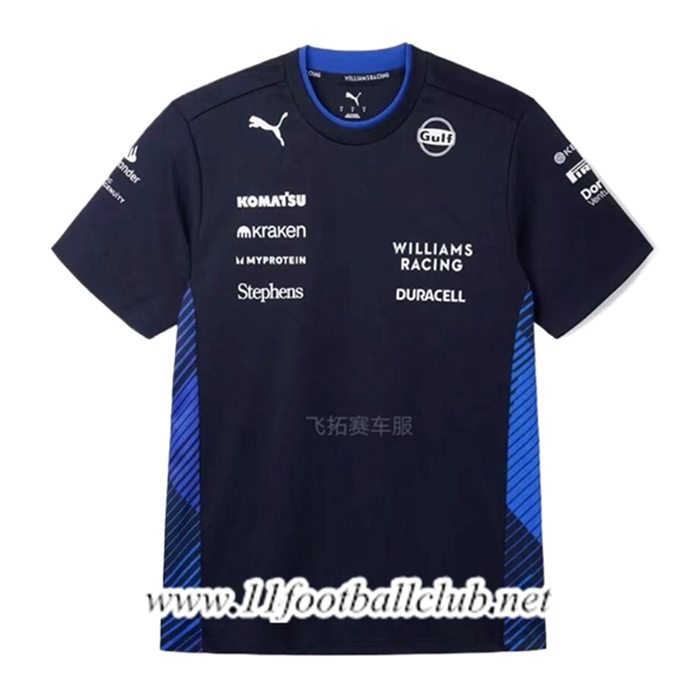 T-Shirt RedBull Racing F1 Team Noir/Bleu 2025