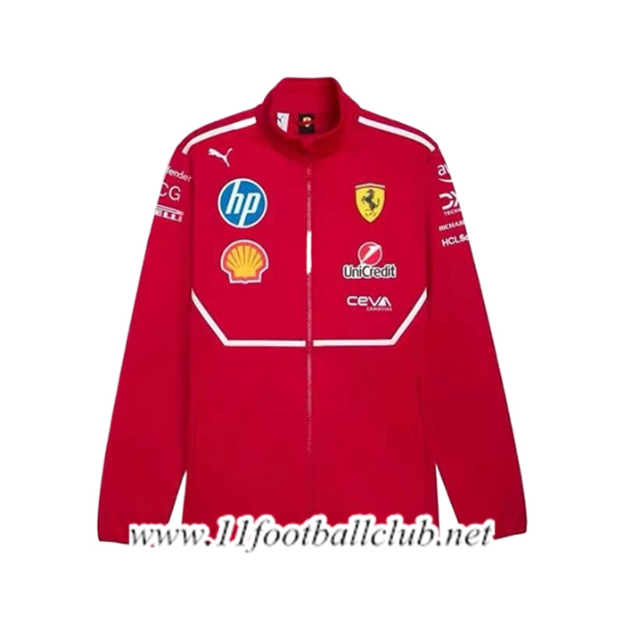 Veste Scuderia Ferrari F1 Team Rouge 2025