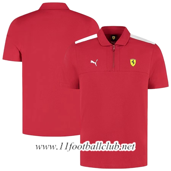 Polo Scuderia Ferrari F1 Team Rouge 2025 -04