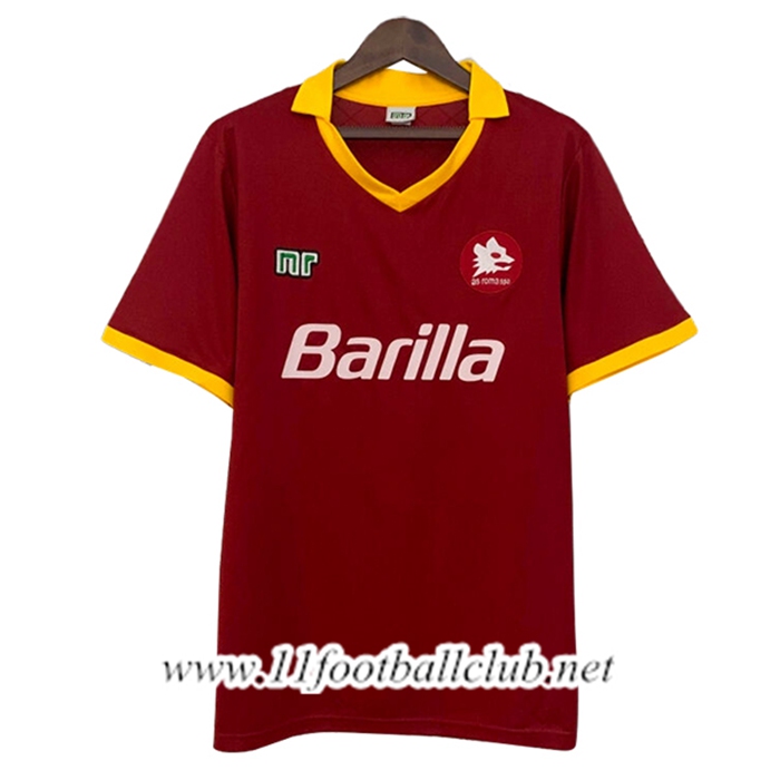 Maillot de Foot AS Rome Retro Domicile 1989/1990