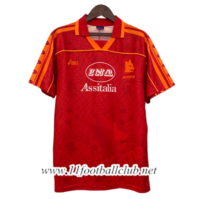 Maillot de Foot AS Rome Retro Domicile 1995/1996
