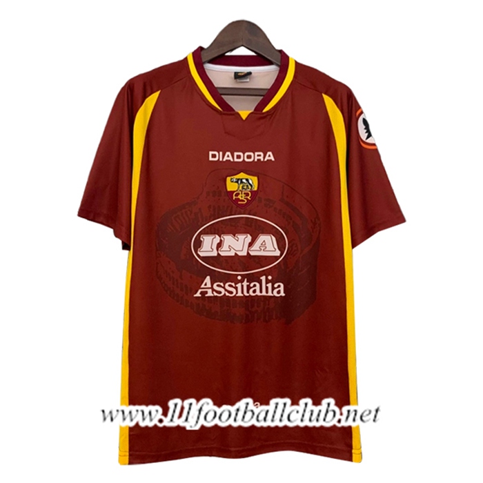 Maillot de Foot AS Rome Retro Domicile 1997/1998