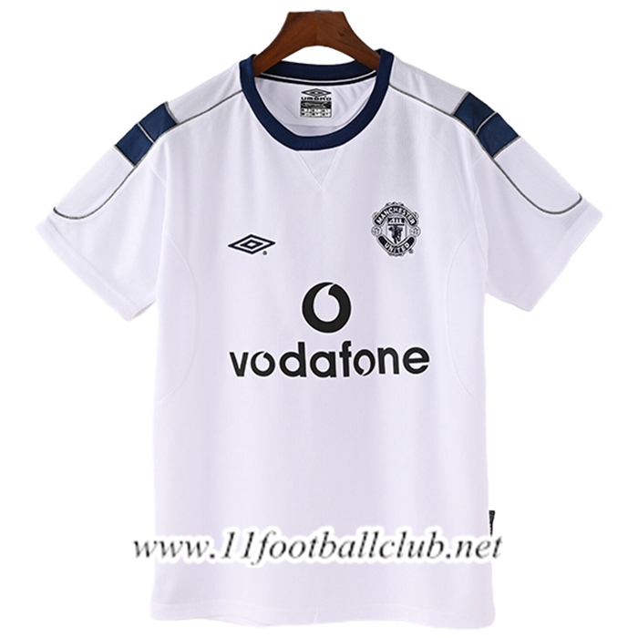 Maillot de Foot Manchester United Retro Exterieur 1999/2000