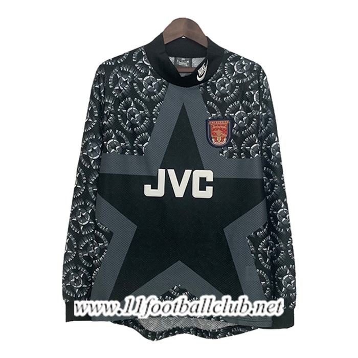 Maillot de Foot Arsenal Retro Gardien De But Gris 1994/1995