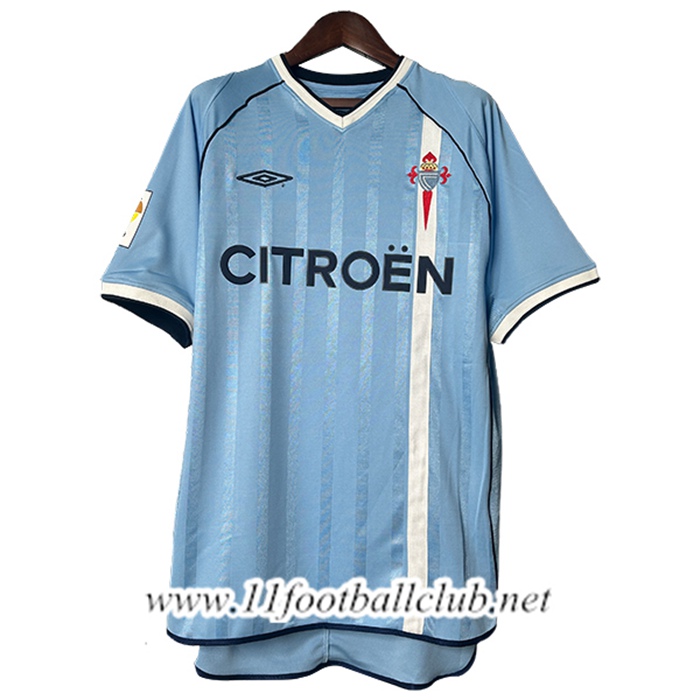 Maillot de Foot Celta Vigo Retro Domicile 2001/2002
