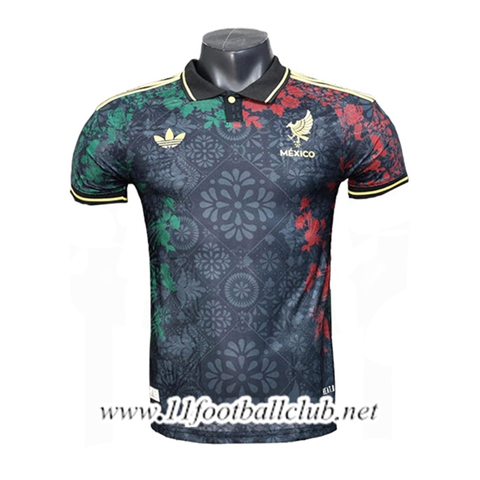 Maillot Equipe Foot Mexique Special Edition Noir/Vert 2025/2026
