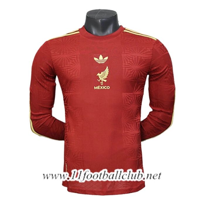 Maillot Equipe Foot Mexique Special Edition Manches Longues Rouge 2025/2026