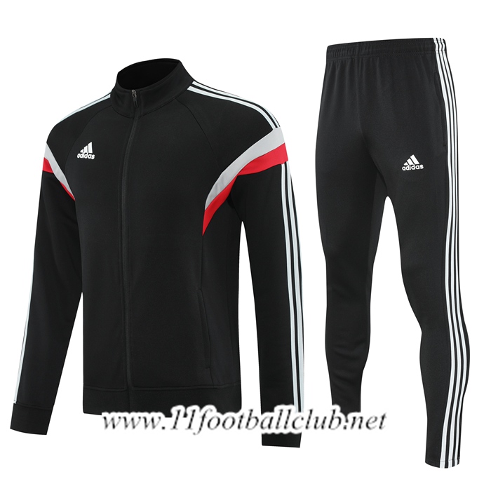 Ensemble Survetement de Foot Veste Adidas Noir 2025/2026