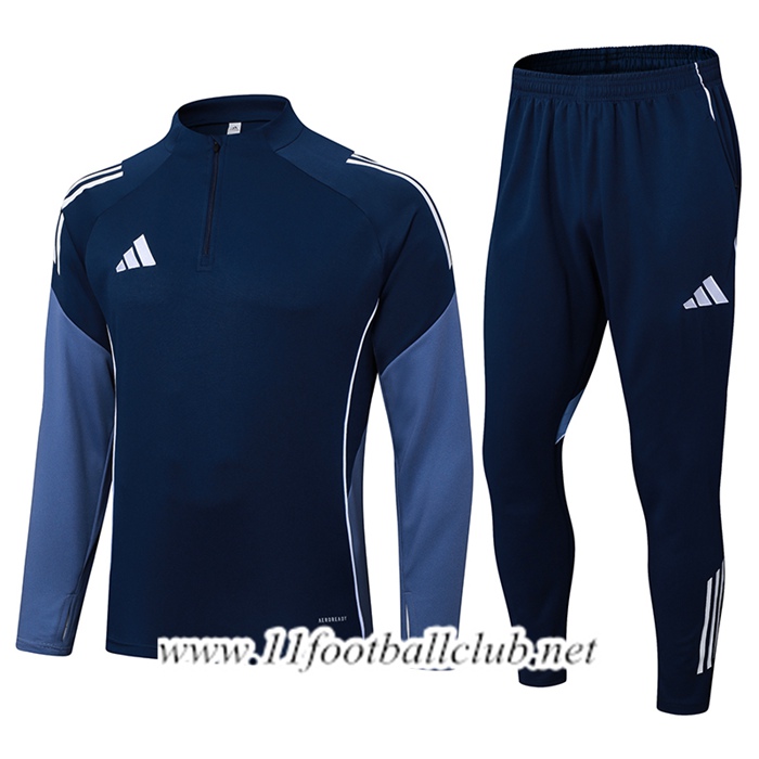 Ensemble Survetement de Foot Adidas Bleu Royal 2025/2026