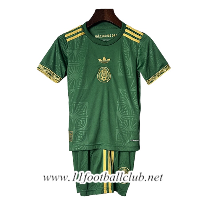 Maillot de Foot Mexique Enfant Vert 2025/2026
