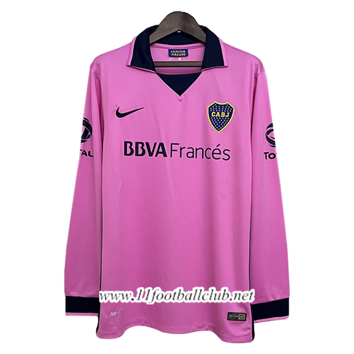 Maillot de Foot Boca Juniors Retro Exterieur Manches Longues 214/2015