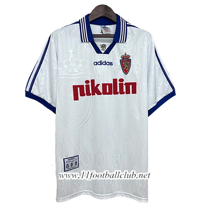 Maillot de Foot Real Zaragoza Retro Domicile 1997/1998