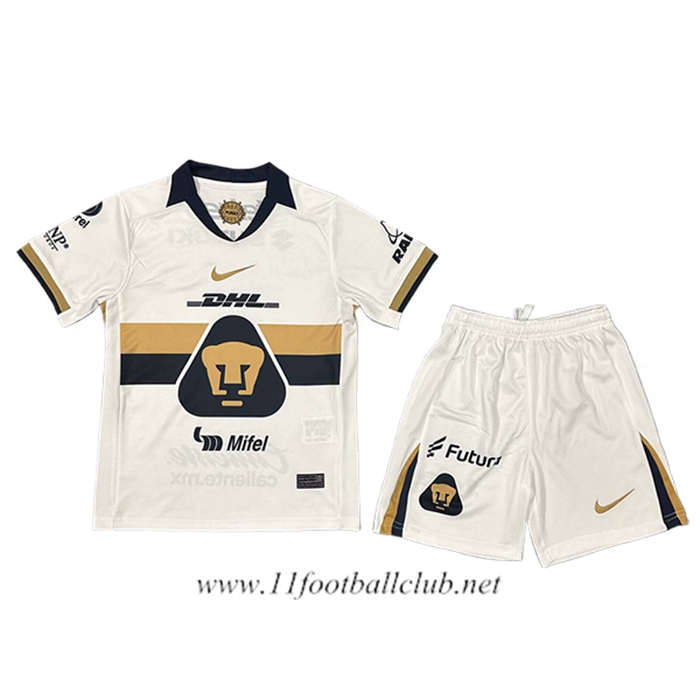 Nouveau Maillot de Foot Pumas UNAM Enfant Domicile 2025/2026