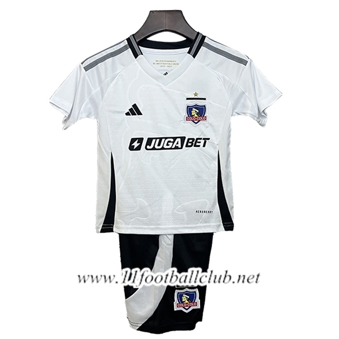 Nouveau Maillot de Foot Colo-Colo Enfant Domicile 2025/2026