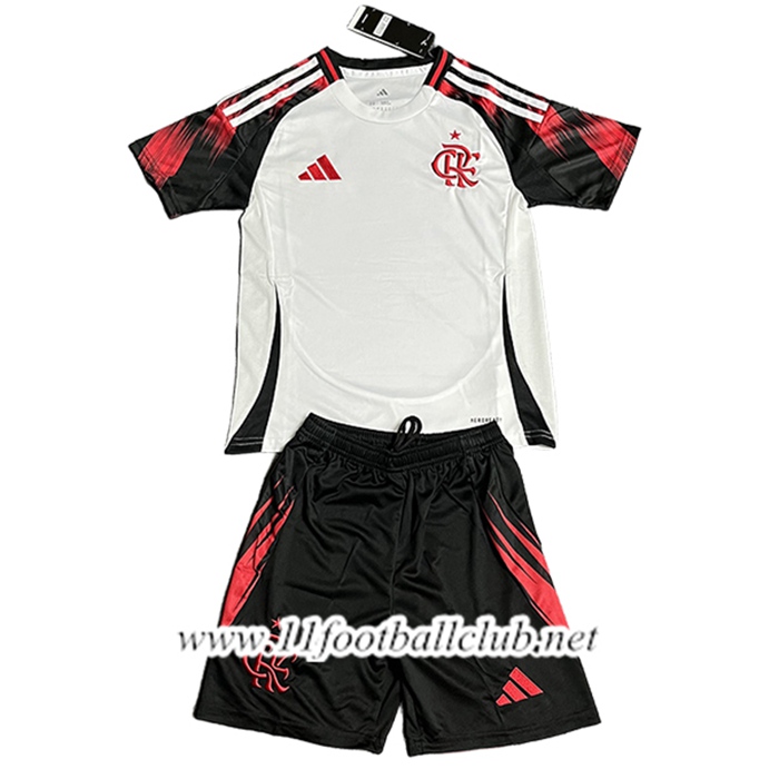 Nouveau Maillot de Foot Flamengo Enfant Exterieur 2025/2026