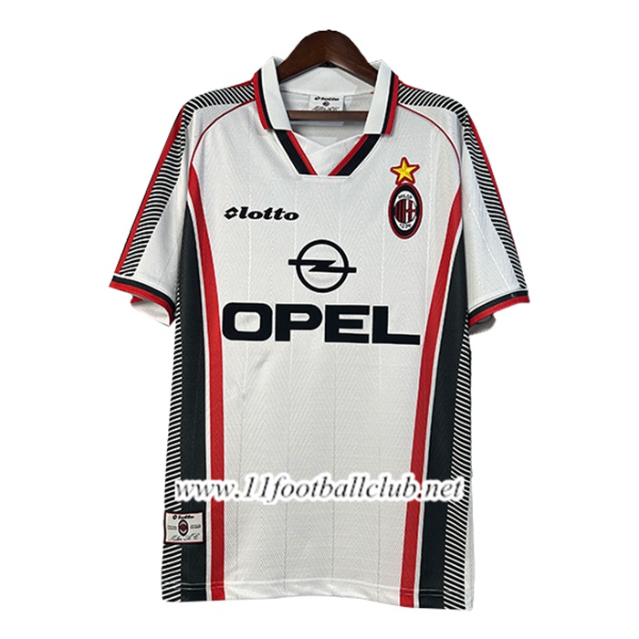 Maillot de Foot Milan AC Retro Exterieur 1998/1999