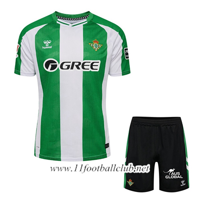 Nouveau Maillot de Foot Real Betis Enfant Domicile 2025/2026