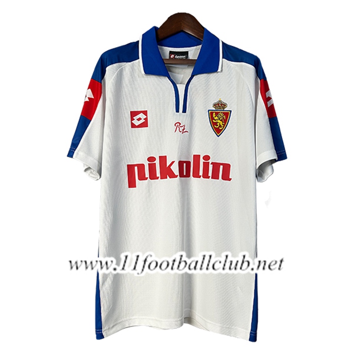 Maillot de Foot Real Zaragoza Retro Domicile 2004