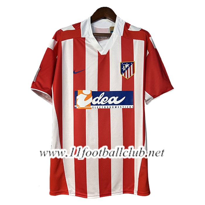Maillot de Foot Atletico Madrid Retro Domicile 2002/2003