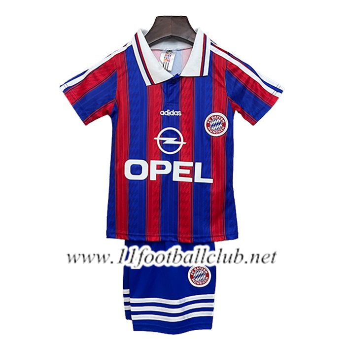 Maillot de Foot Bayern Munich Retro Enfant Domicile 1995/1997