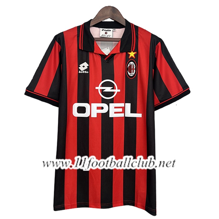 Maillot de Foot Milan AC Retro Domicile 1997/1998