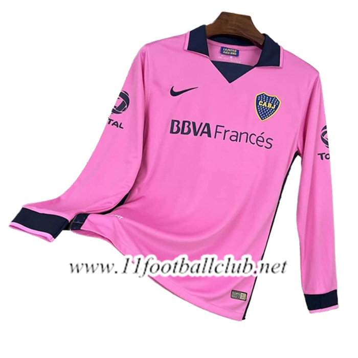 Maillot de Foot Boca Juniors Retro Exterieur Manches Longues 2013/2014