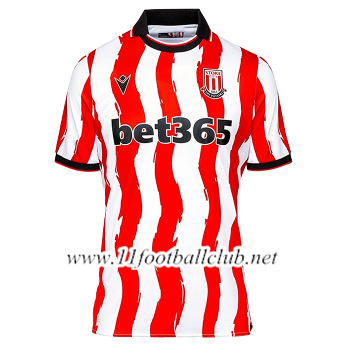 Nouveau Maillot de Foot Stoke City Domicile 2025/2026