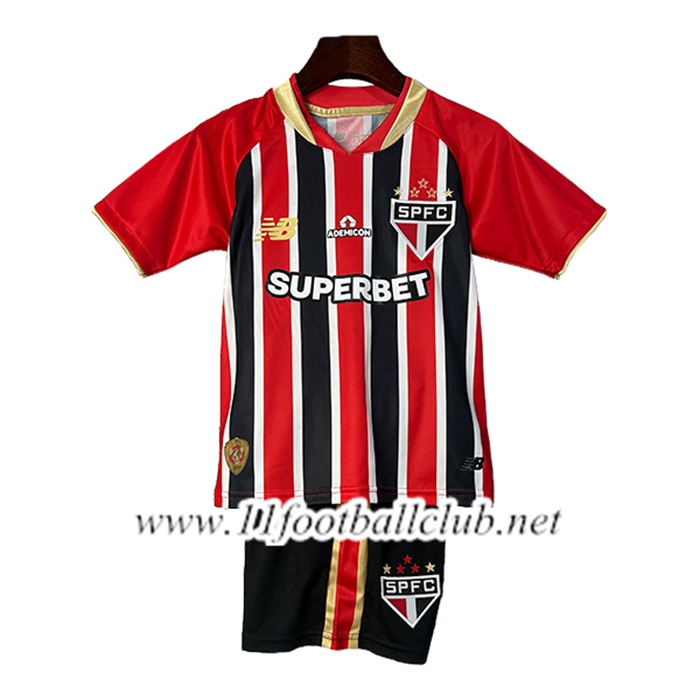 Nouveau Maillot de Foot Sao Paulo FC Enfant Exterieur 2025/2026