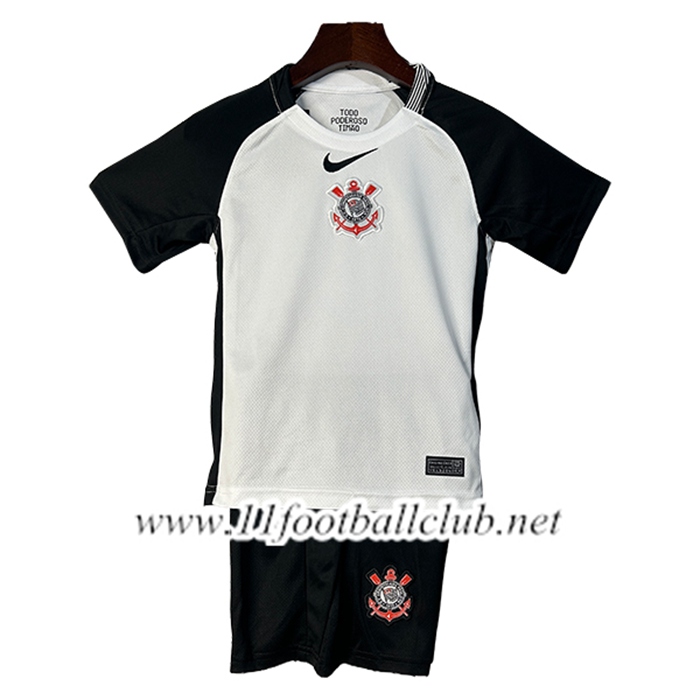 Nouveau Maillot de Foot Corinthians Enfant Domicile 2025/2026