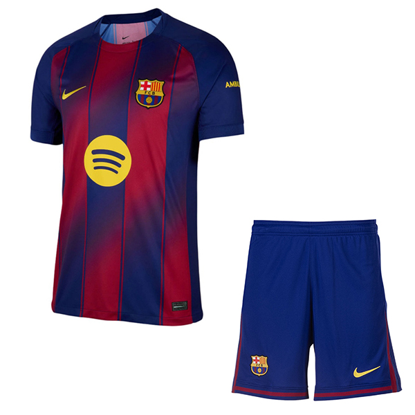 Nouveau Maillot de Foot Barcelone Enfant Domicile 2025/2026